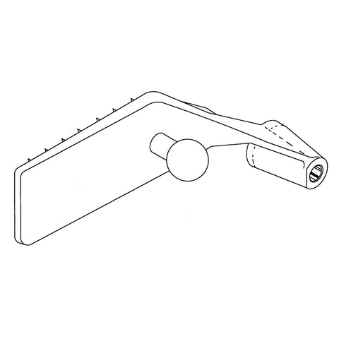 Meat Pusher without Hooks (Stainless Steel) - Berkel OEM Part # 2648 - Available from City Food Equipment